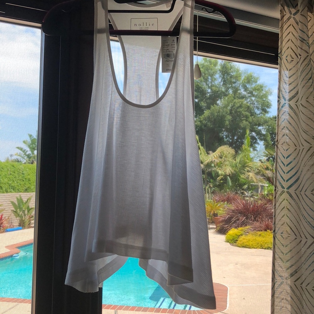 NWT Cute Pacsun white tank top